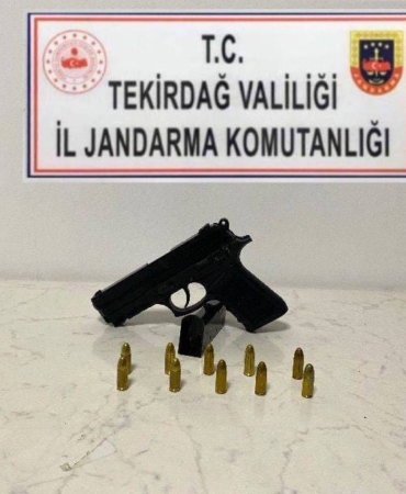 Hayrabolu ve Çerkezköy’de silah operasyonları