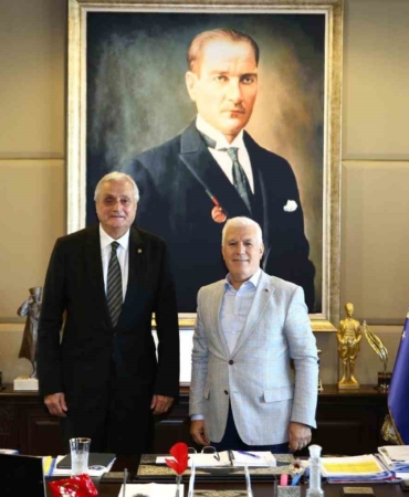 İki başkan bir araya geldi