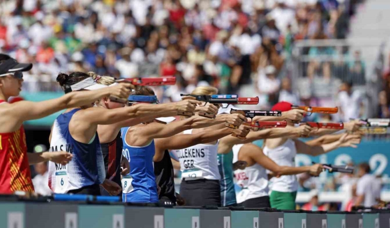 İlke Özyüksel, Paris 2024 modern pentatlon finalini 6. tamamladı