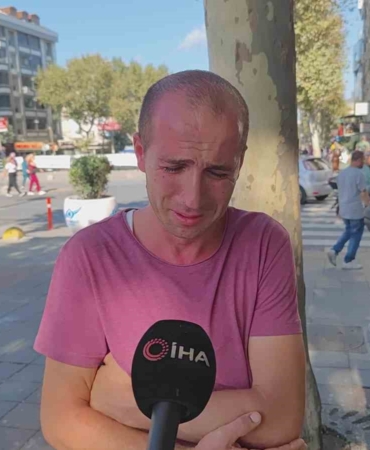 İş istediği için İmamoğlu’nun korumalarının müdahalede bulunduğu engelli genç gözyaşları içinde yaşadıklarını anlattı