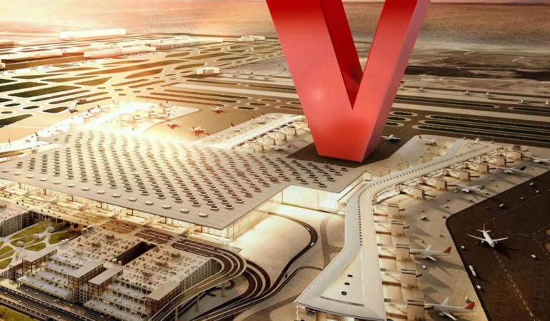 İstanbul Havalimanı’nın yeni uçuş bilgilendirme ekranları Vestel’den