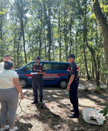 Jandarmadan orman ve anız yangınlarına karşı sıkı tedbir