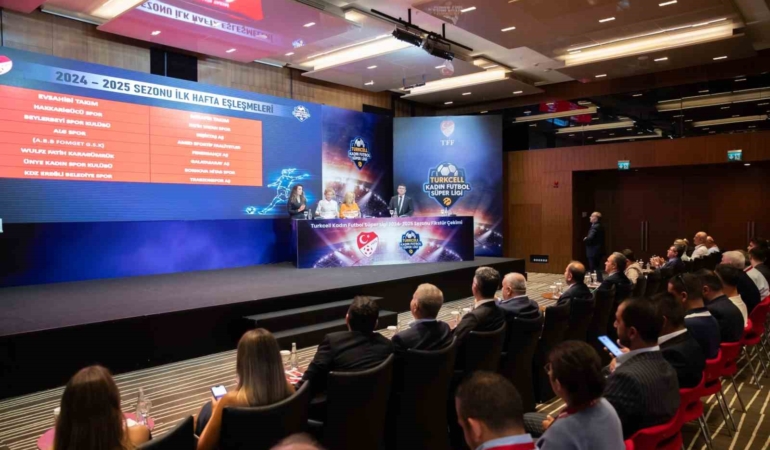 Kadın Futbol Süper Ligi’nin fikstürü çekildi