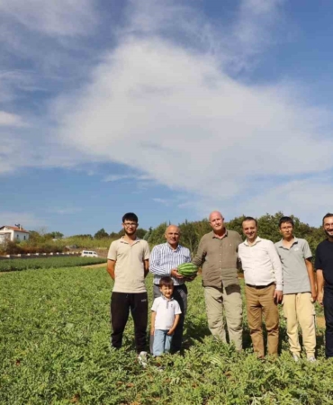 Kalburcu’da karpuz hasadı heyecanı