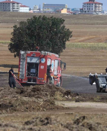 Kapaklı’da 30 dekar tarım arazisi kül oldu