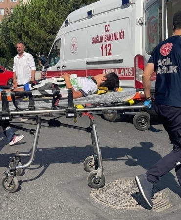 Kapaklı’da karşıdan karşıya geçmeye çalışan çocuğa otomobil çarptı