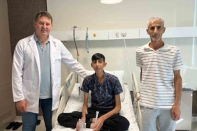 Karaciğer nakli bekleyen 18 yaşındaki gence dayısı umut oldu