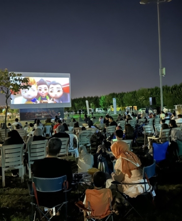 Kartepe’de çocuklar sinema keyfi yaşadı