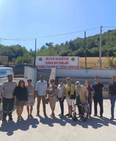 Kent Konseyi’nden Sokak Hayvanları Tedavi ve Rehabilitasyon Merkezine ziyaret