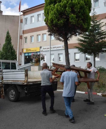 Kent mobilyaları geldiği yere geri gönderildi