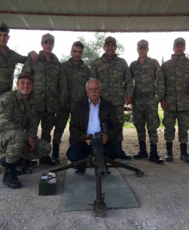 Kıbrıs Gazisi Barış Harekatı’nda kullandığı silahı 50 yıl sonra buldu