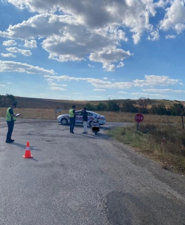 Kırklareli’de jandarmadan trafik denetimi: 10 bin 484 araç kontrol edildi