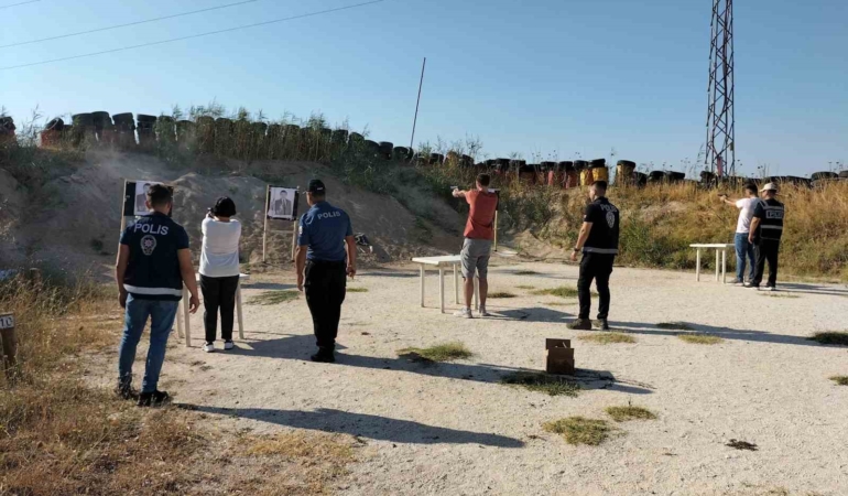 Kırklareli’nde özel güvenlik görevlisi adayları sınava girdi