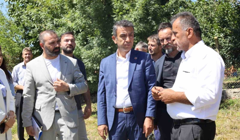 Köy sakinlerinin talepleri yerinde incelendi