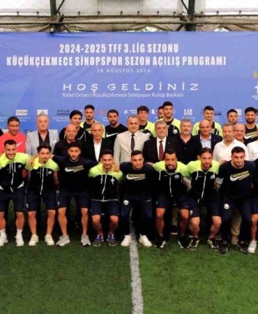 Küçükçekmece Sinopspor, sezonu törenle açtı