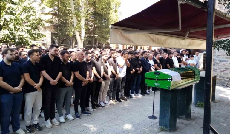 Kuyumcular Dernek Başkanı gözyaşlarıyla toprağa verildi