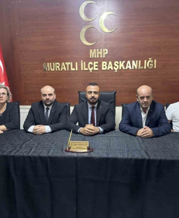 MHP Muratlı İlçe Teşkilatı’nda Alparslan dönemi