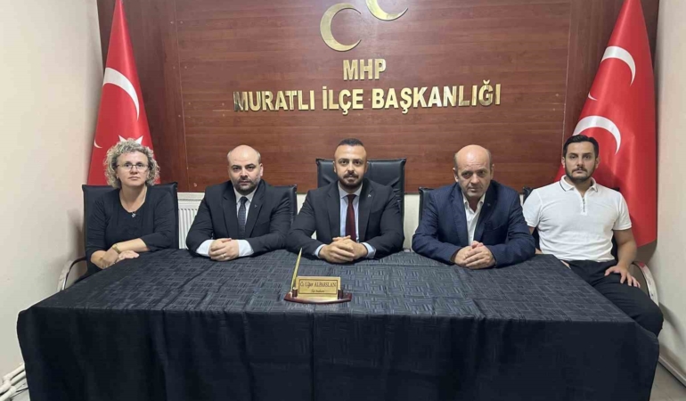 MHP Muratlı İlçe Teşkilatı’nda Alparslan dönemi
