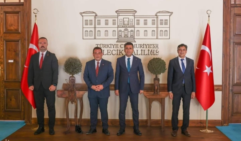 Milliyetçi Hareket Partisi’nden Vali Şefik Aygöl’e ziyaret