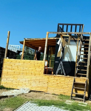 Mudanya’da tarım arazilerindeki Tiny House’lar yıkılıyor