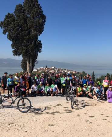 Mysia Yolları’nda engelsiz dostluklar için pedal çevirdiler