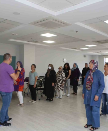 Nilüferli kadınlar drama ile iletişimini güçlendiriyor