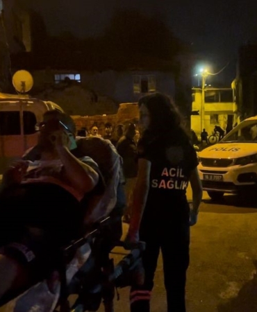 Ocak yandı, yağ üzerine döküldü