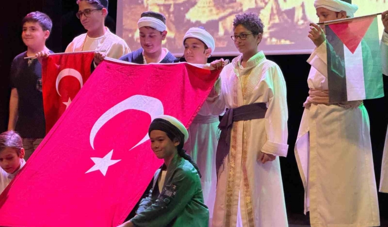 Öğrenciler Filistin’i unutmadı