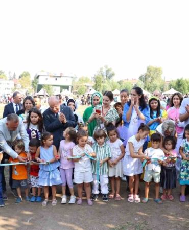 ‘Okul Öncesi Şenliği’nde çocuklar doyasıya eğlendi