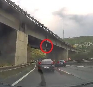 Ölümden santimlik kurtuluş