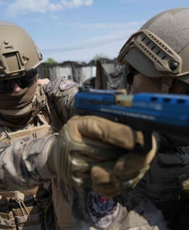 (Özel) Polis Özel Harekat’tan nefes kesen tatbikat