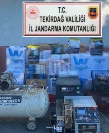 Piyasa değeri 1 milyon TL olan tütün ve tütün ürünleri ele geçirildi