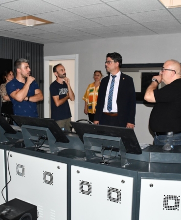 Rektör Erenoğlu, Denizcilik Eğitim Merkezi İnşaatında incelemelerde bulundu