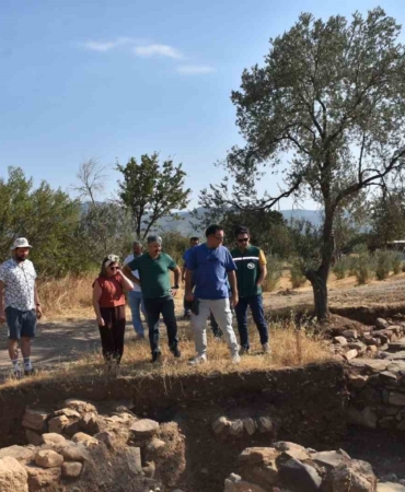 Reşitköy Barajı’ndaki antik kent kurtarma çalışmaları devam ediyor