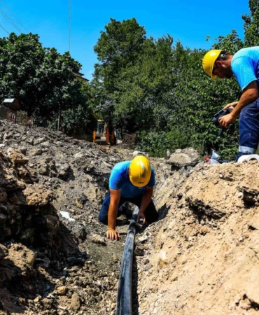 SASKİ Kertil Mahallesi’nde toplam 5 bin metrelik içme suyu hattını yeniledi