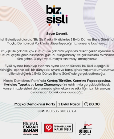 Şişli Sanatın her alanında: ‘Biz Şişli’ başlıyor