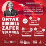 Şişli’de ‘30 Ağustos Zafer Bayramı’ coşkuyla kutlanacak