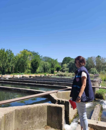 Su ürünleri yetiştiriciliği tesisleri denetlendi