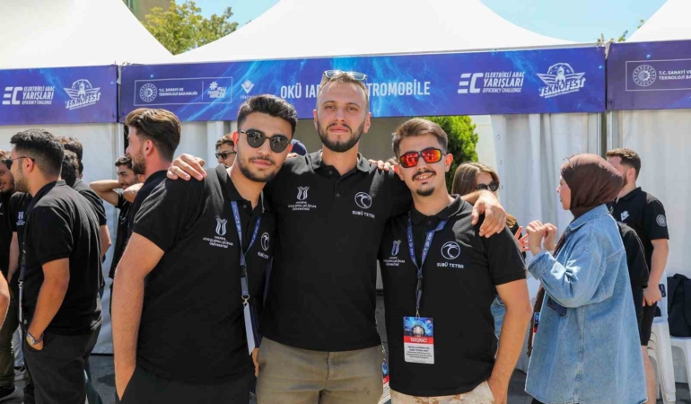 SUBÜ araçları Teknofest 2024’e 3 kupa ile başladı