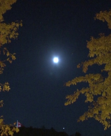 Süper Ay, İstanbul Anadolu yakasından böyle görüntülendi