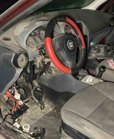 Tamir için verilen aracı parçaladı, bagajda yakalandı