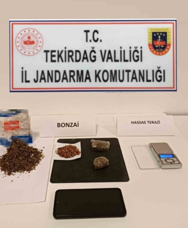 Tekirdağ’da uyuşturucu operasyonları: Çok sayıda uyuşturucu madde ele geçirildi