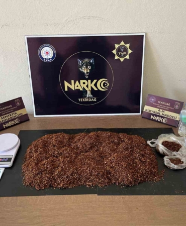 Tekirdağ’da uyuşturucu operasyonu