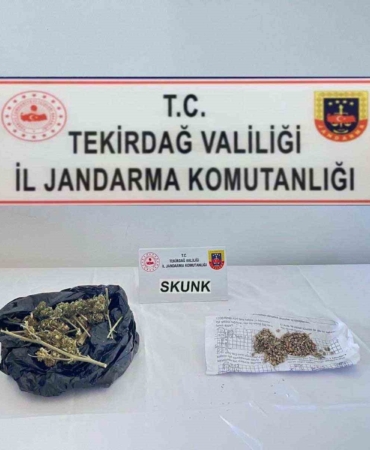 Tekirdağ’da uyuşturucu operasyonu