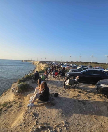 Turizm merkezi Bozcaada’da yangın riski nedeniyle Polente Feneri’ne girişler yasaklandı