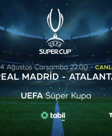 UEFA Süper Kupa heyecanı yarın akşam TRT’de yaşanacak