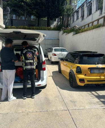 Ümraniye’de maka atan sürücüye para cezası