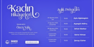 Üsküdar’da ‘Kadın Hikayeleri’ söyleşileri başlıyor