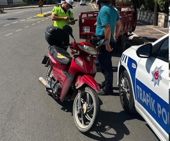 Vize’de eş zamanlı trafik denetimi