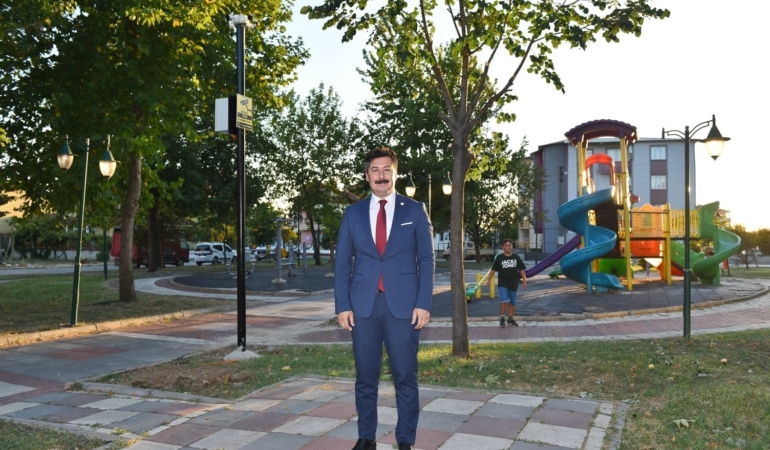 Yenişehir’de parklar 7/24 gözetim altında